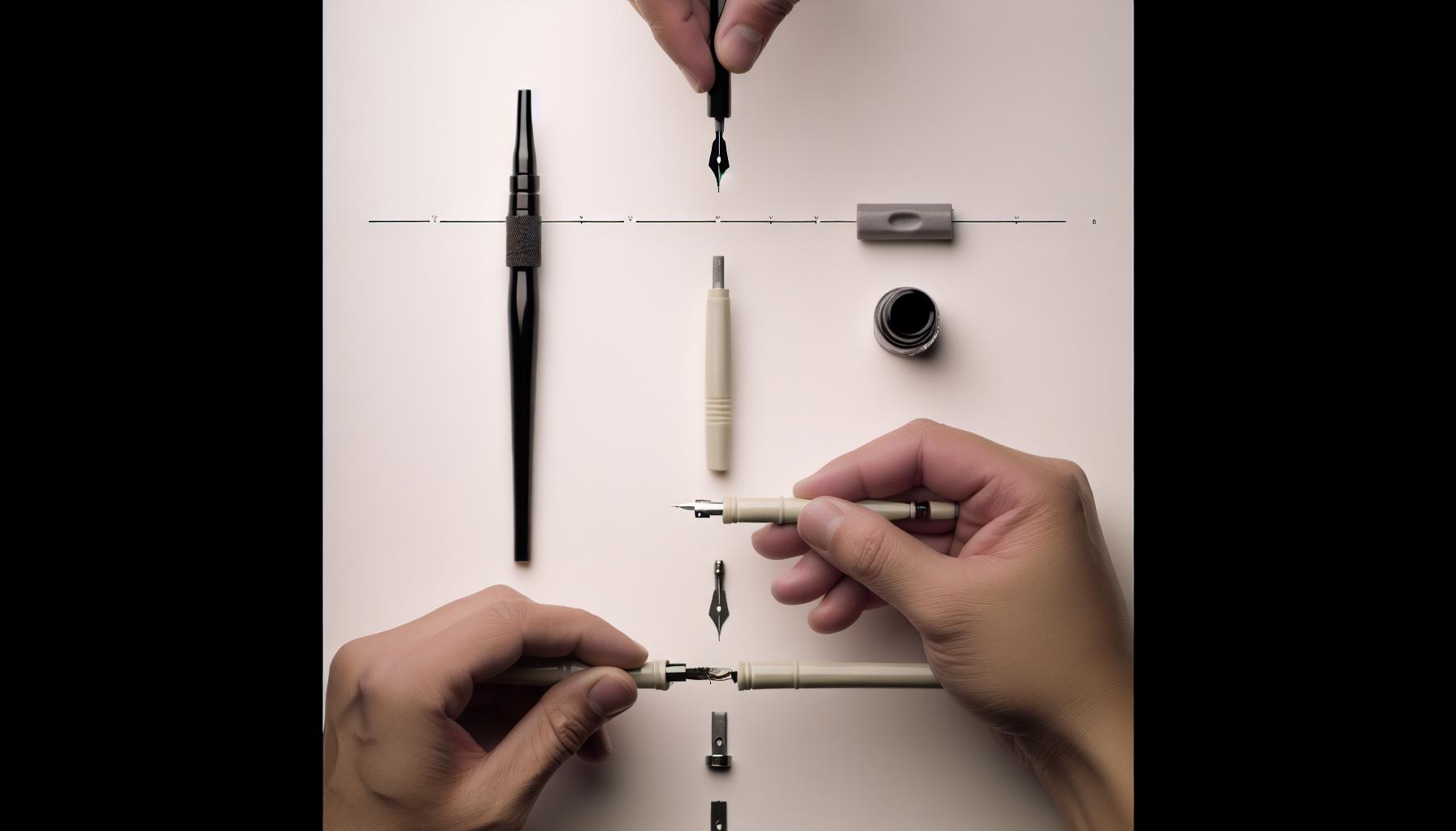 Step-by-Step Assembly of Your Speedball Calligraphy Pen