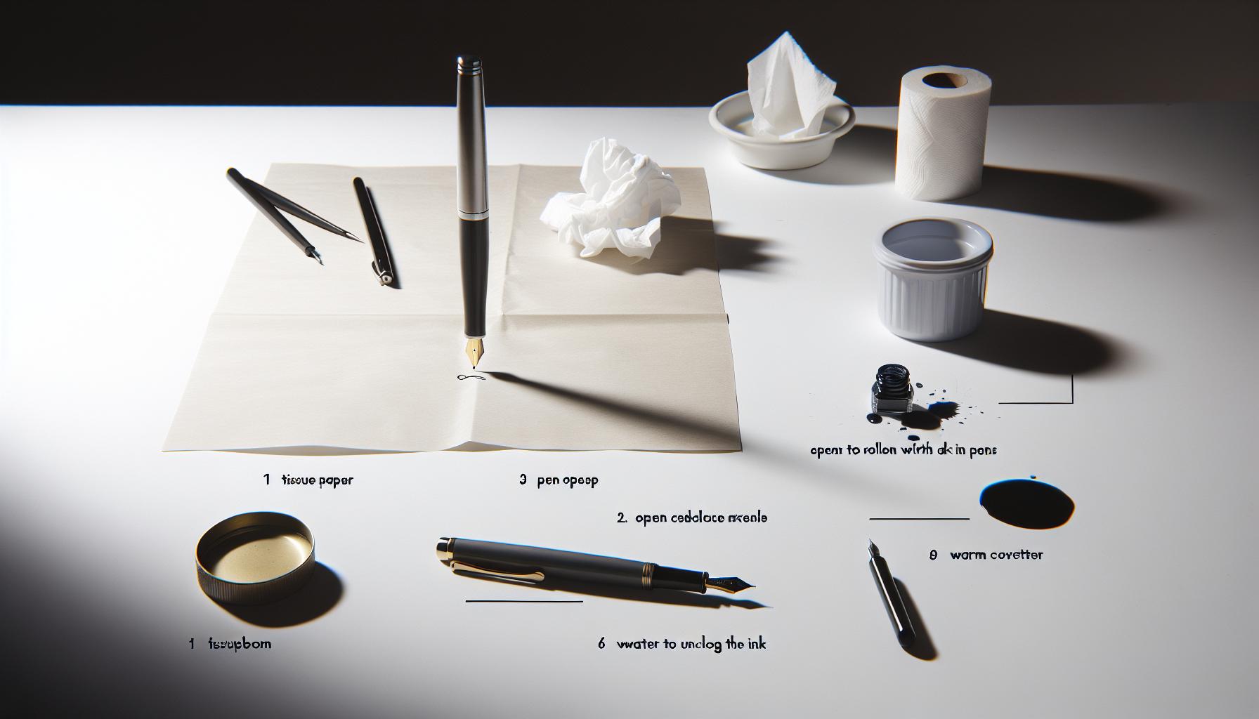 Why Isn't Ink Coming Out of My Calligraphy Pen: Solve Flow Issues 2 Step-by-Step Fixes for Ink Flow Problems