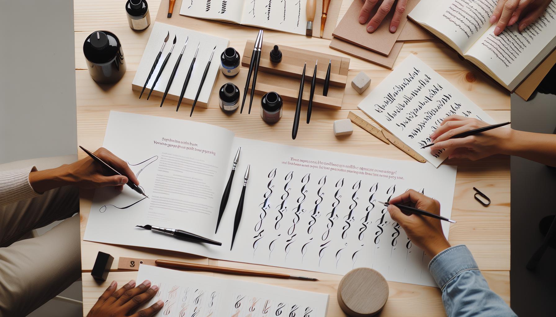 Step-by-Step Guide to Calligraphy Crafting