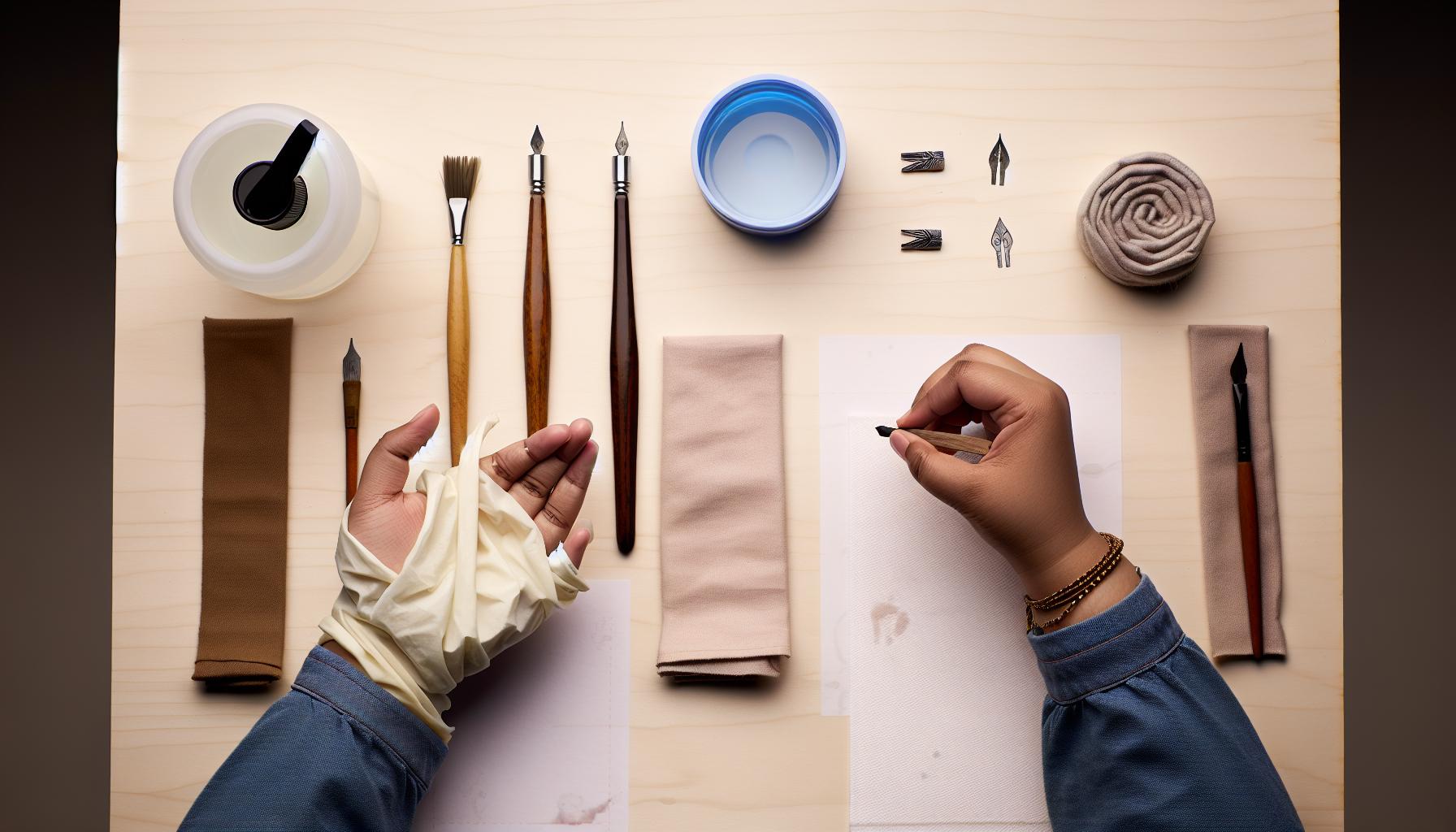 Step-by-Step Guide to Cleaning Calligraphy Nibs