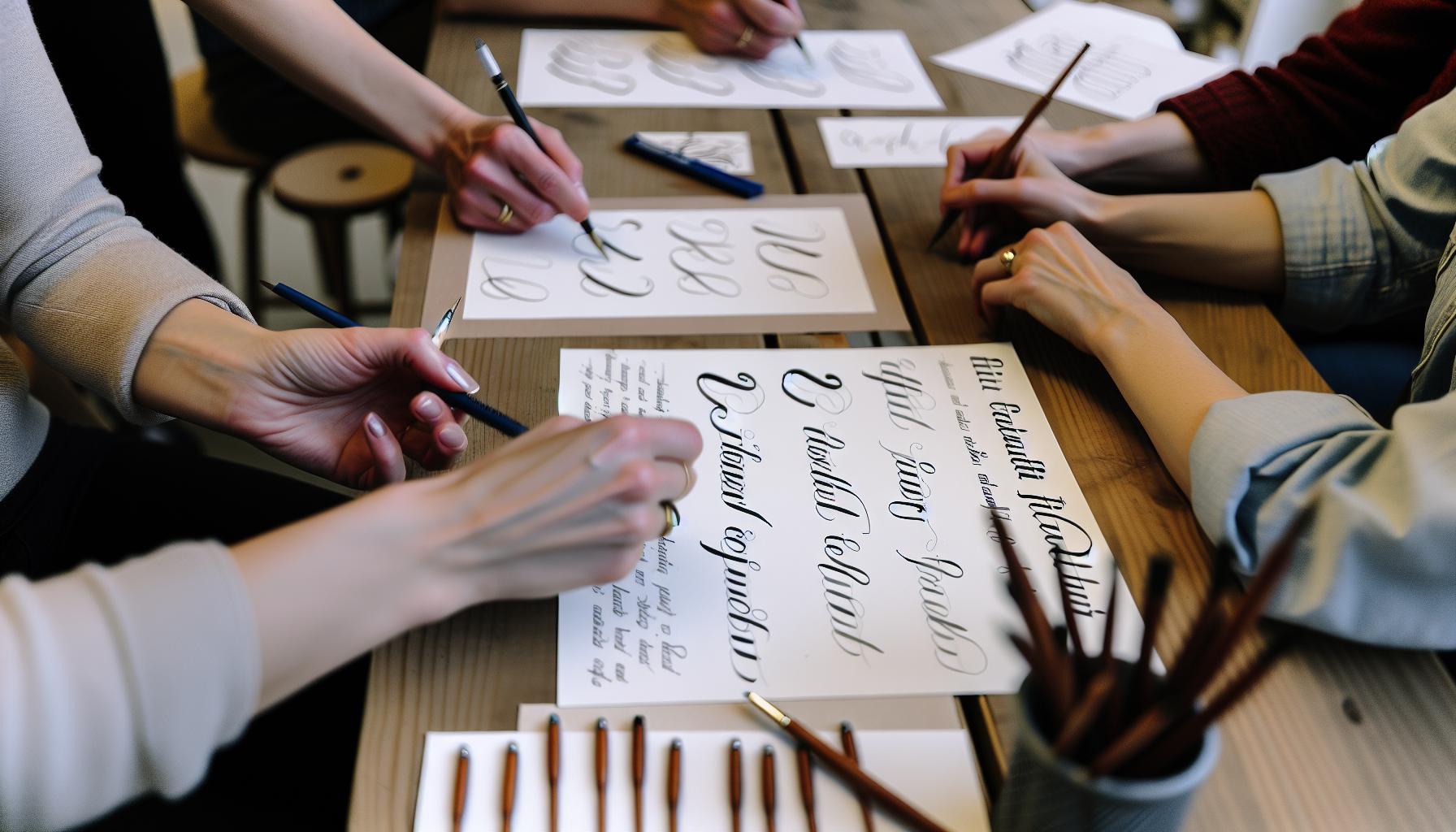 How to Do Faux Calligraphy with a Pen: Gorgeous Lettering Trick 3 Step-by-Step Guide to Create Faux Calligraphy