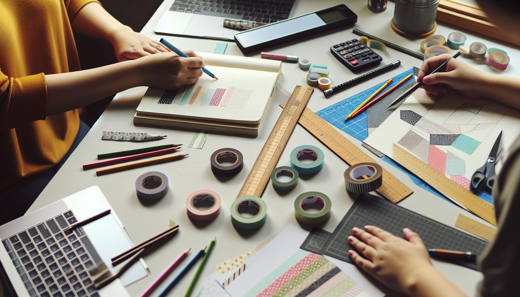 Step-by-Step Guide to Designing Washi Tape