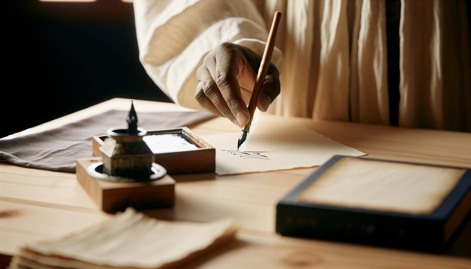 Step-by-Step Guide to Dip Pen Technique