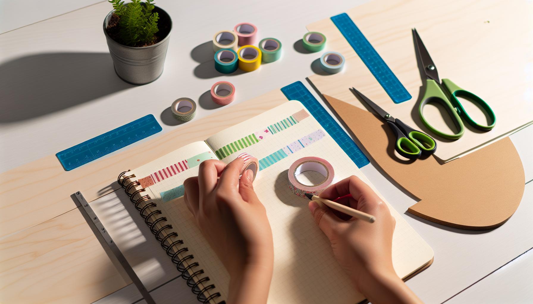 Step-by-Step Guide to DIY Washi Tape Projects