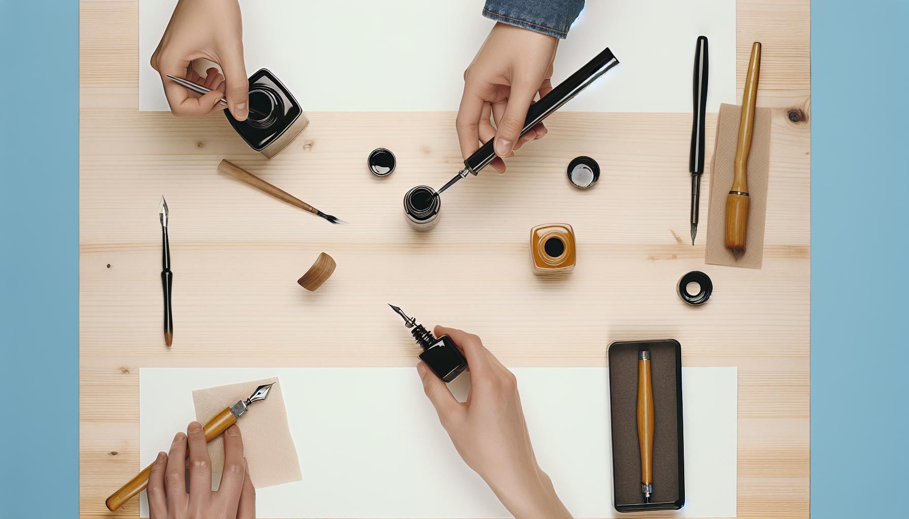 How to Put Ink in a Manuscript Calligraphy Pen: Easy Steps 2 Step-by-Step Guide to Filling Your Calligraphy Pen