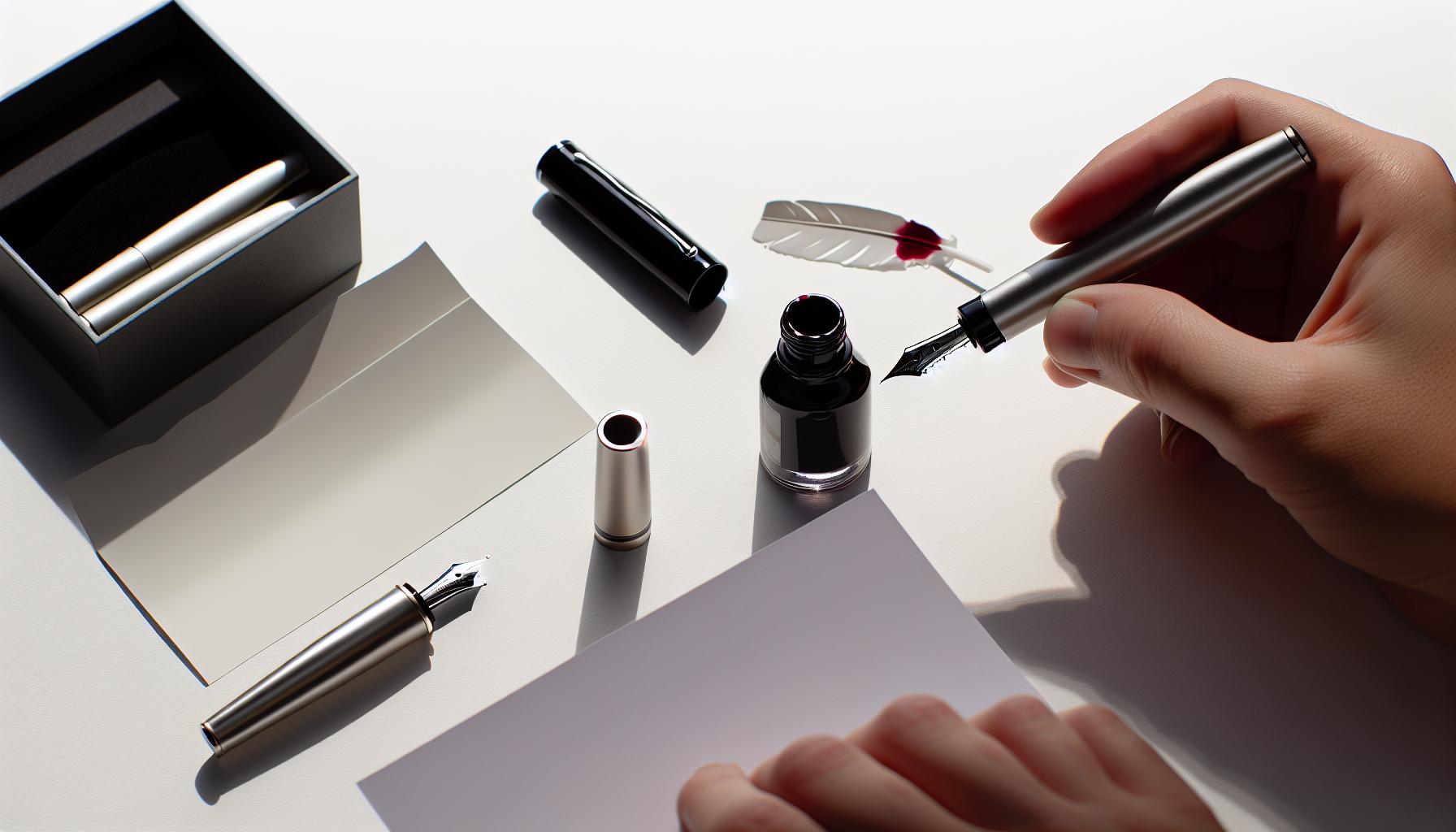 How to Load a Sheaffer Calligraphy Fountain Pen: Fill Properly 3 Step-by-Step Guide to Filling Your Sheaffer Pen