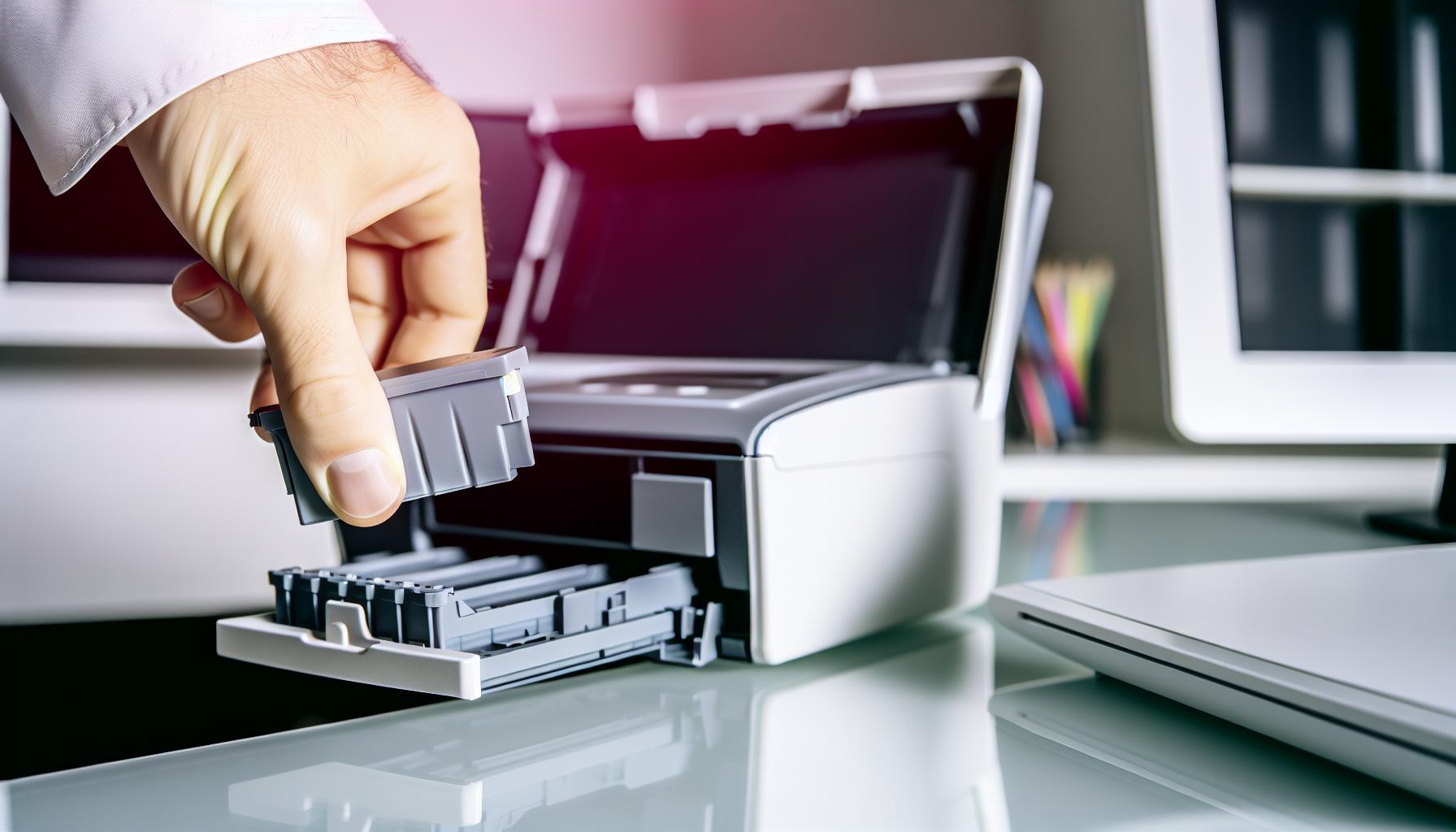 Step-by-Step Guide to Inserting the Ink Cartridge