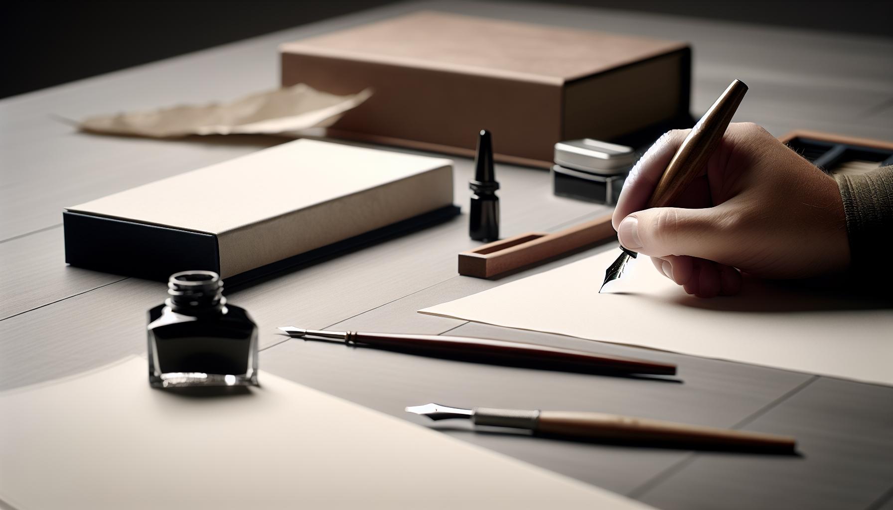 Step-by-Step: Preparing Your Manuscript Pen