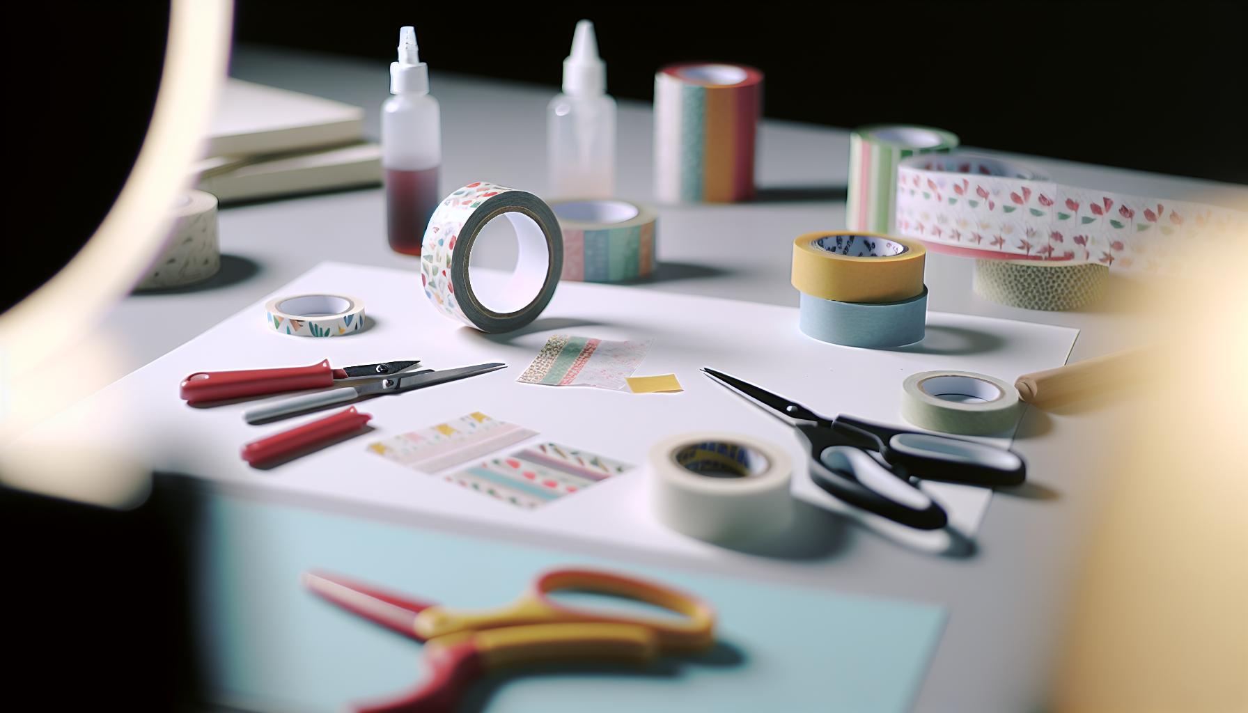 Step-by-Step Process to Create Washi Tape