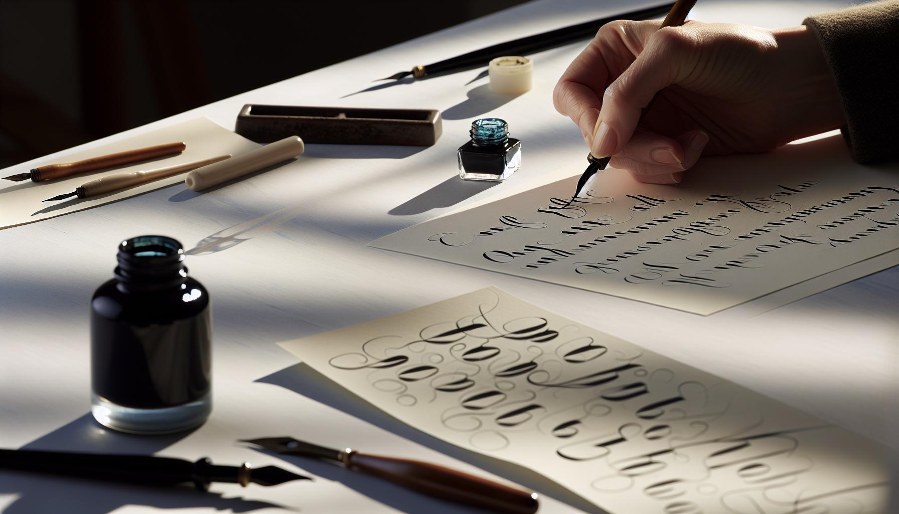 Step-by-Step Techniques for Elegant Lettering