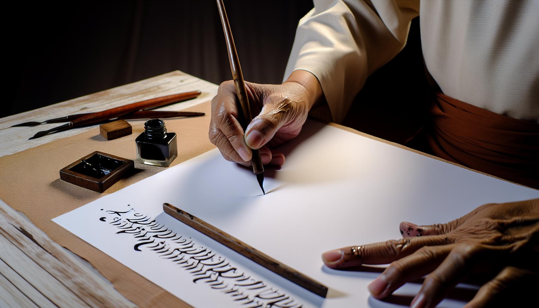 Techniques for Using Your DIY Calligraphy Pen