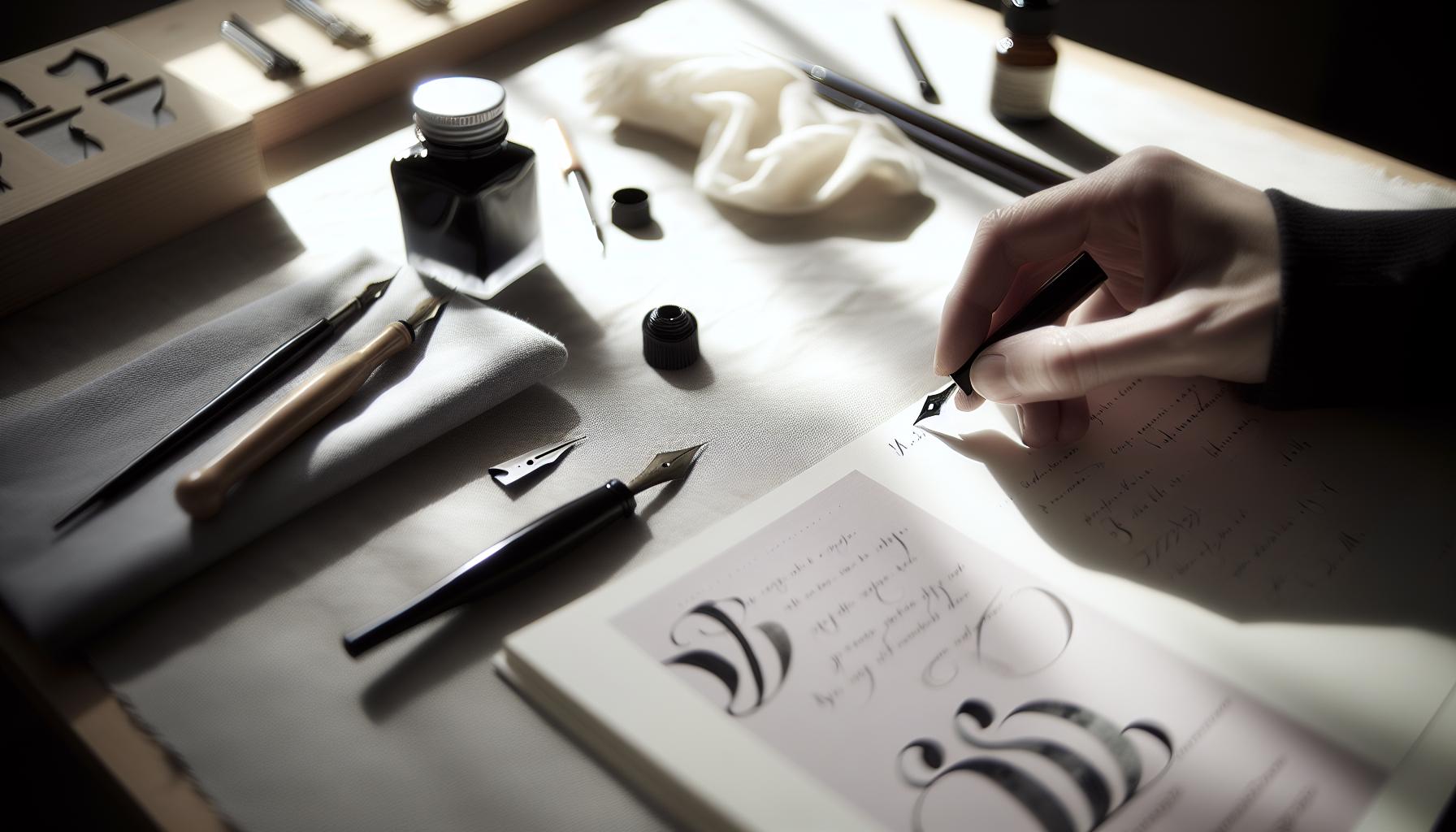 Tips for Adjusting Settings for Calligraphy Pens