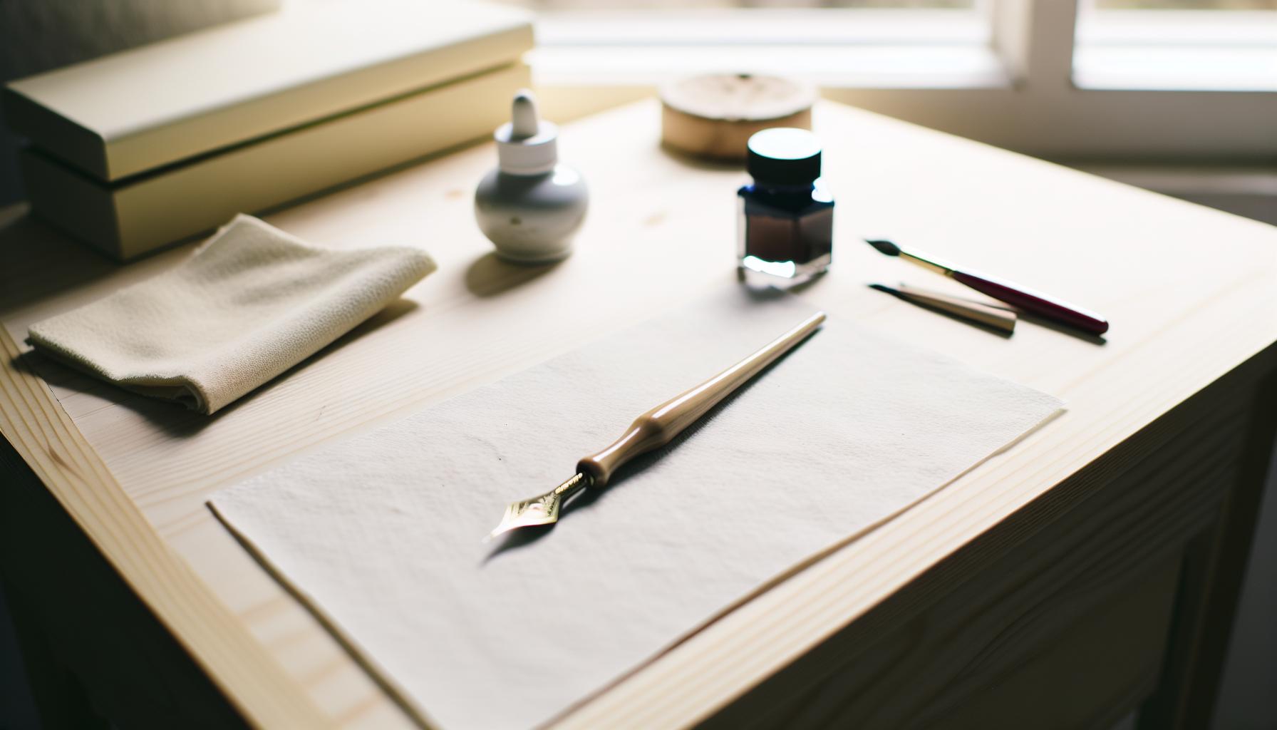 Tips for Maintaining Your Copperplate Pen