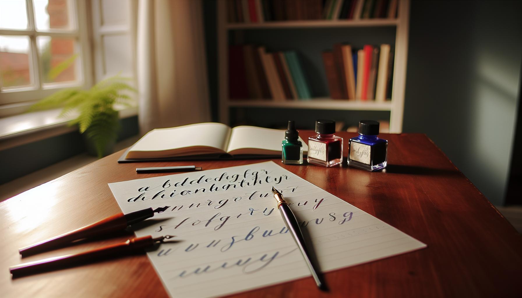 Tips for Practicing Calligraphy at Home