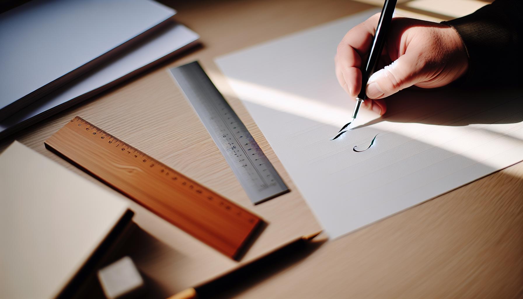 How to Do Calligraphy without a Brush Pen: Alternative Methods 4 Tips for Practicing Calligraphy without a Brush Pen