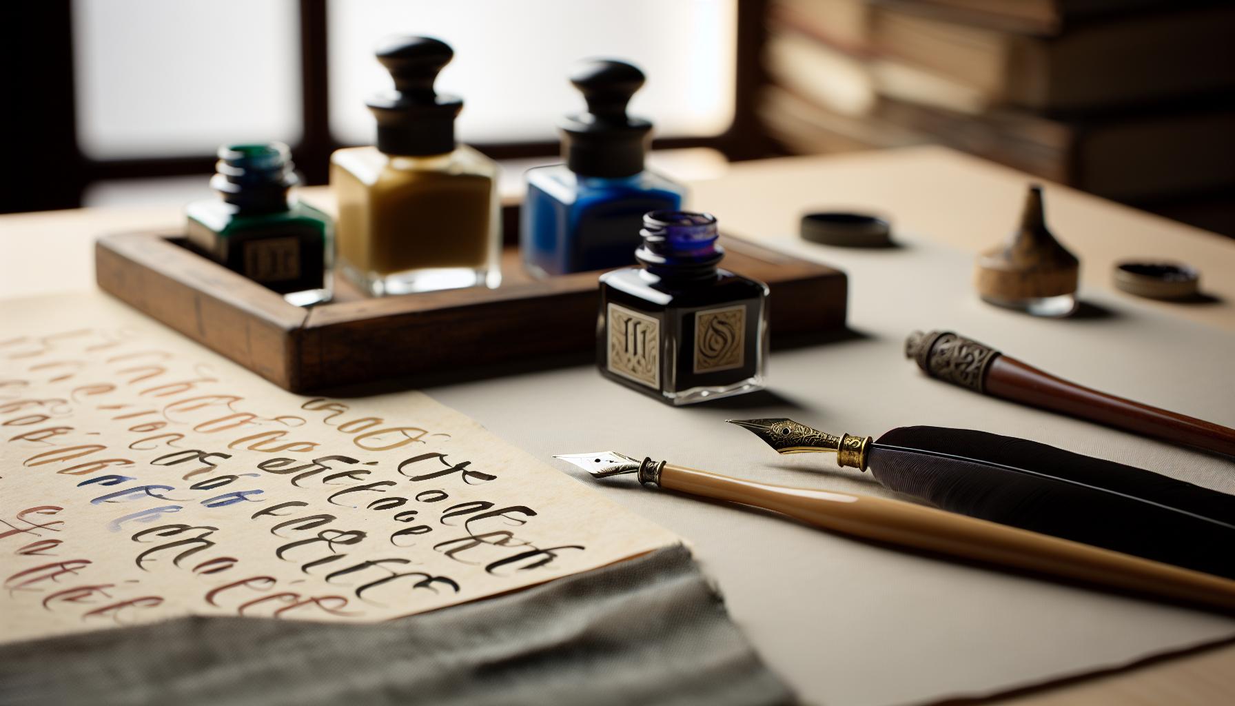 Tips for Selecting High-Quality Ink for Calligraphy