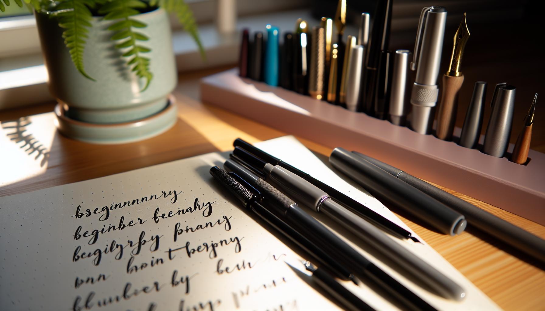 Top Recommendations for Beginners' Calligraphy Pens
