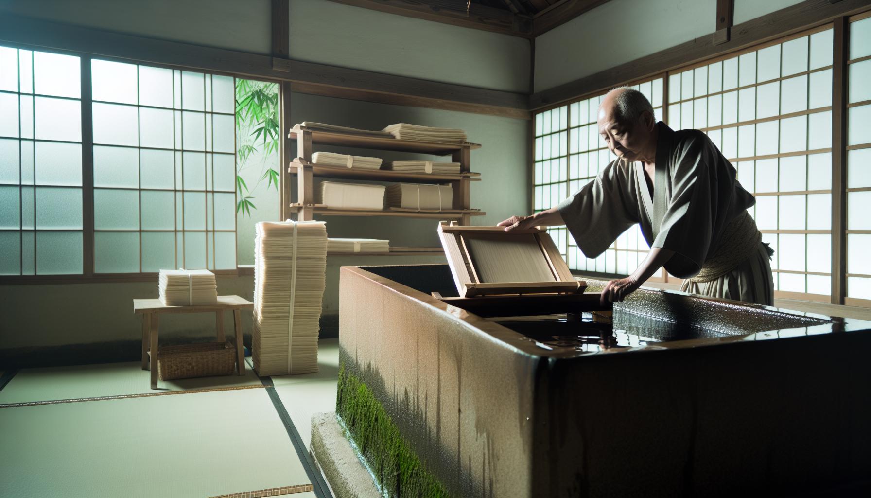 Traditional Japanese Papermaking Techniques