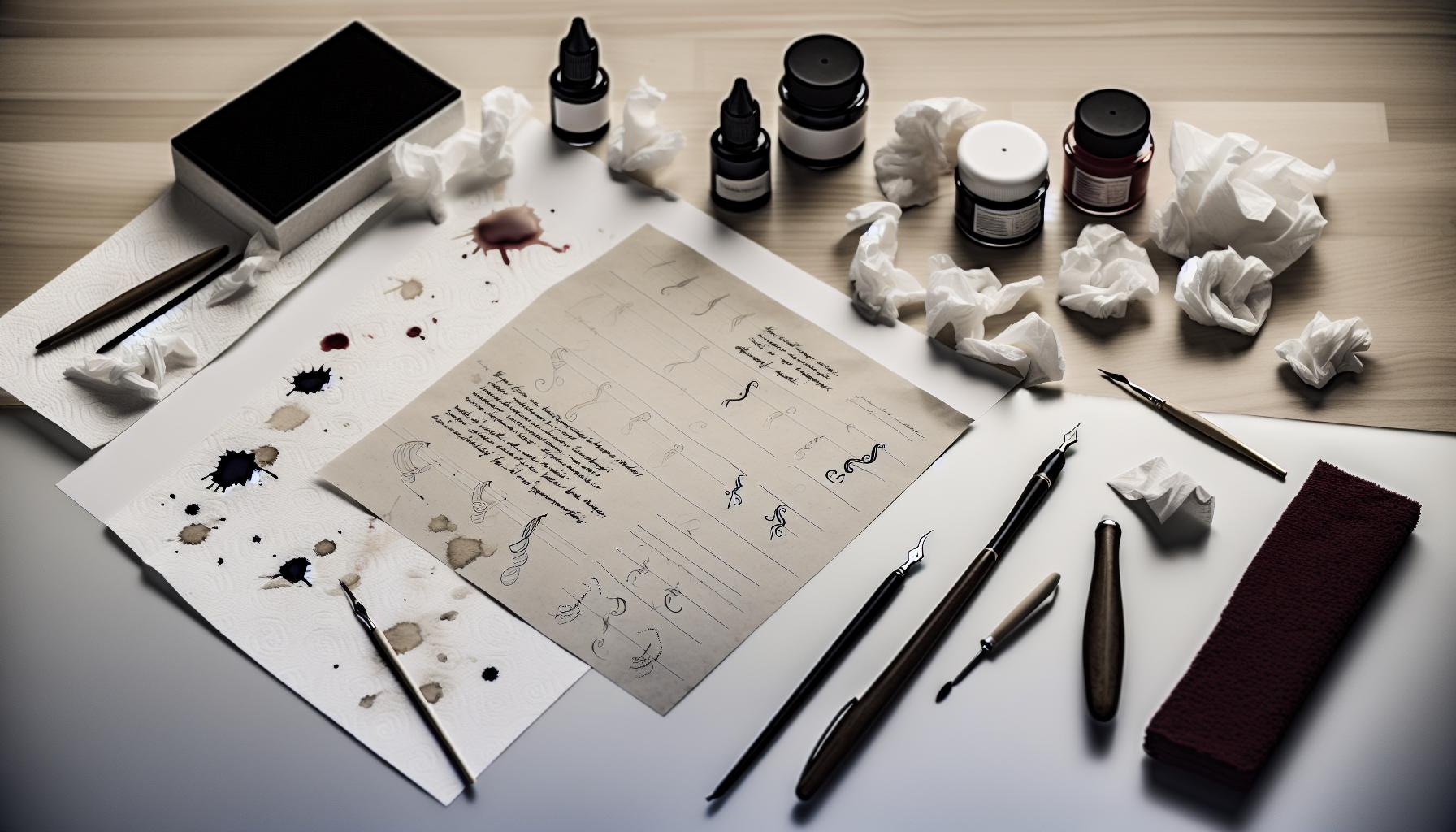 How to Make Calligraphy Pen with Sketch Pen: Creative Conversion 3 Troubleshooting Common Issues with DIY Calligraphy Pens