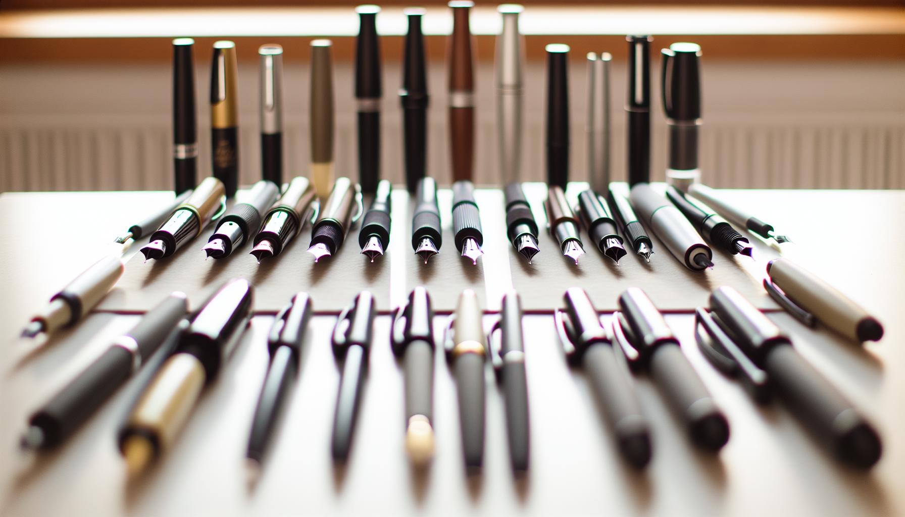 Types of Calligraphy Pens: A Comprehensive Guide