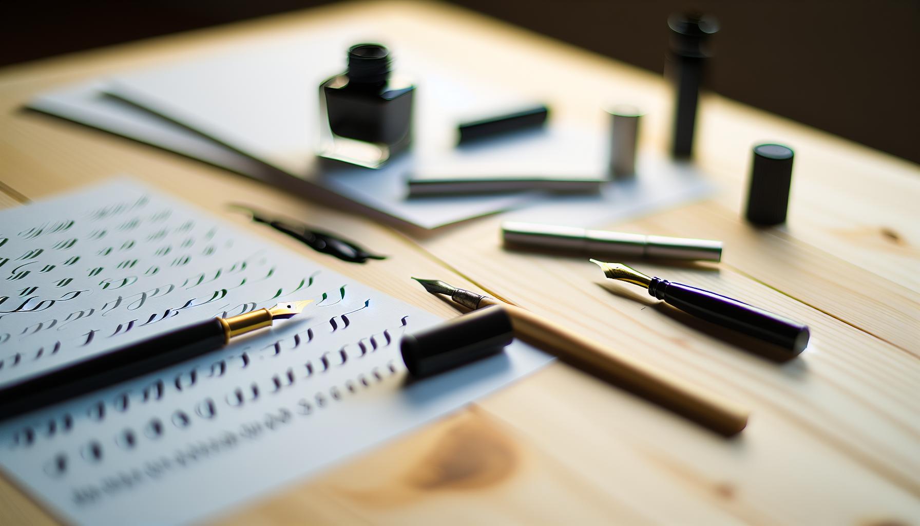 Types of Calligraphy Pens: Which One is Right for You?