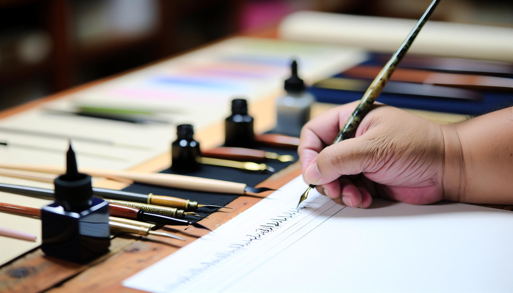 Understanding the Basics of Calligraphy Pens