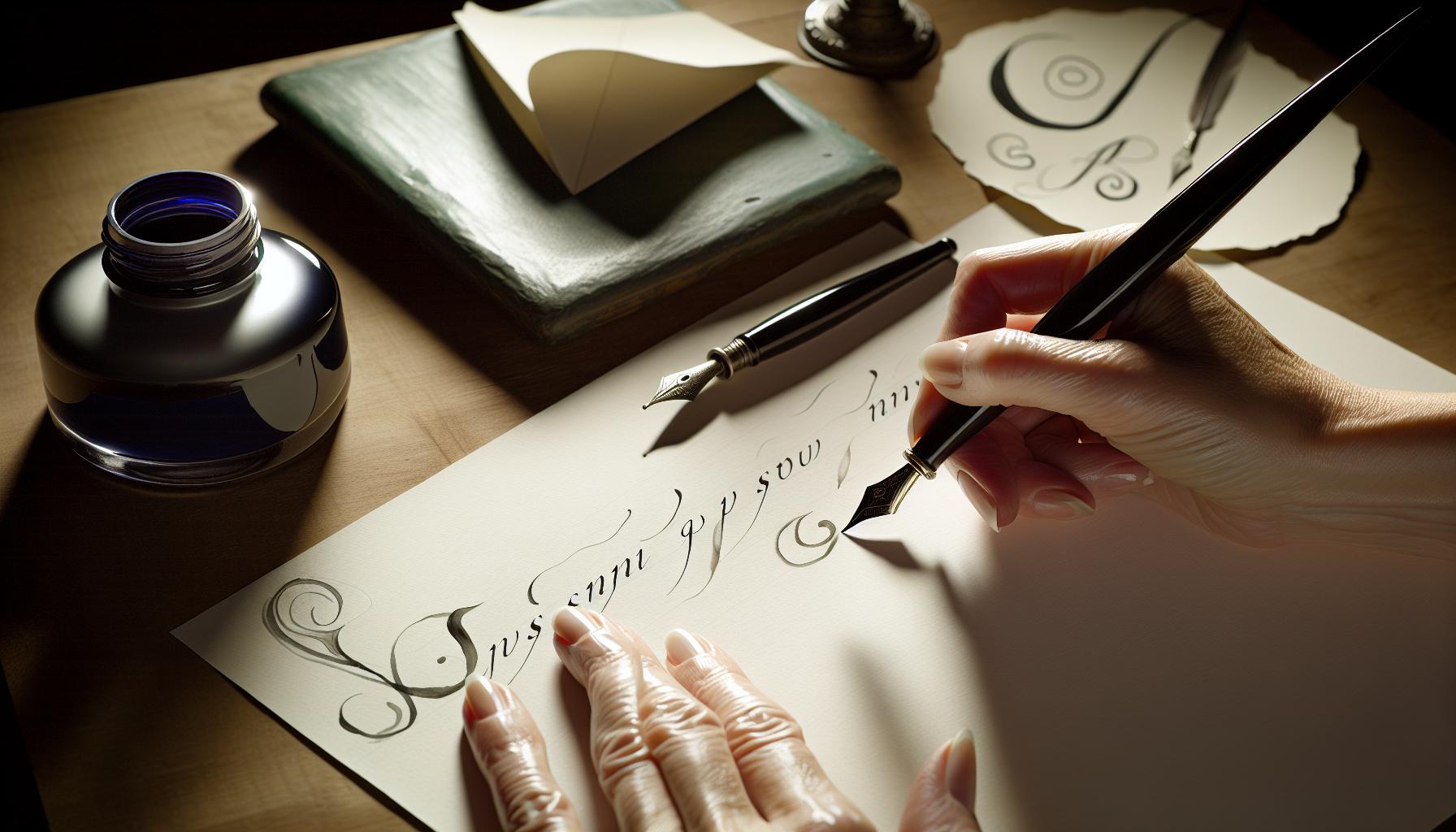 How to Write Calligraphy with a Fountain Pen: Elegant Letters Fast 1 Understanding the Basics of Fountain Pen Calligraphy