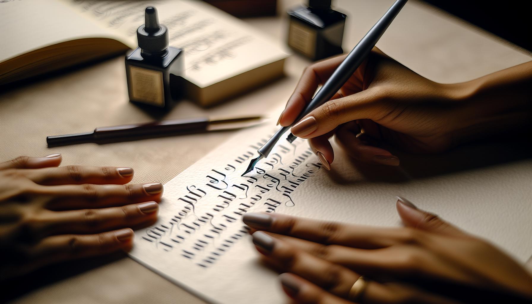 Understanding Calligraphy Pen Basics