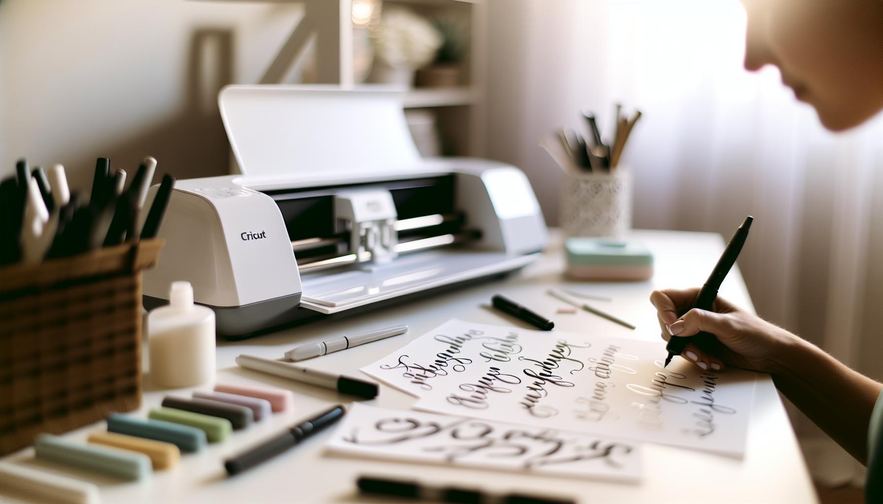 Understanding Calligraphy Styles for Cricut Projects