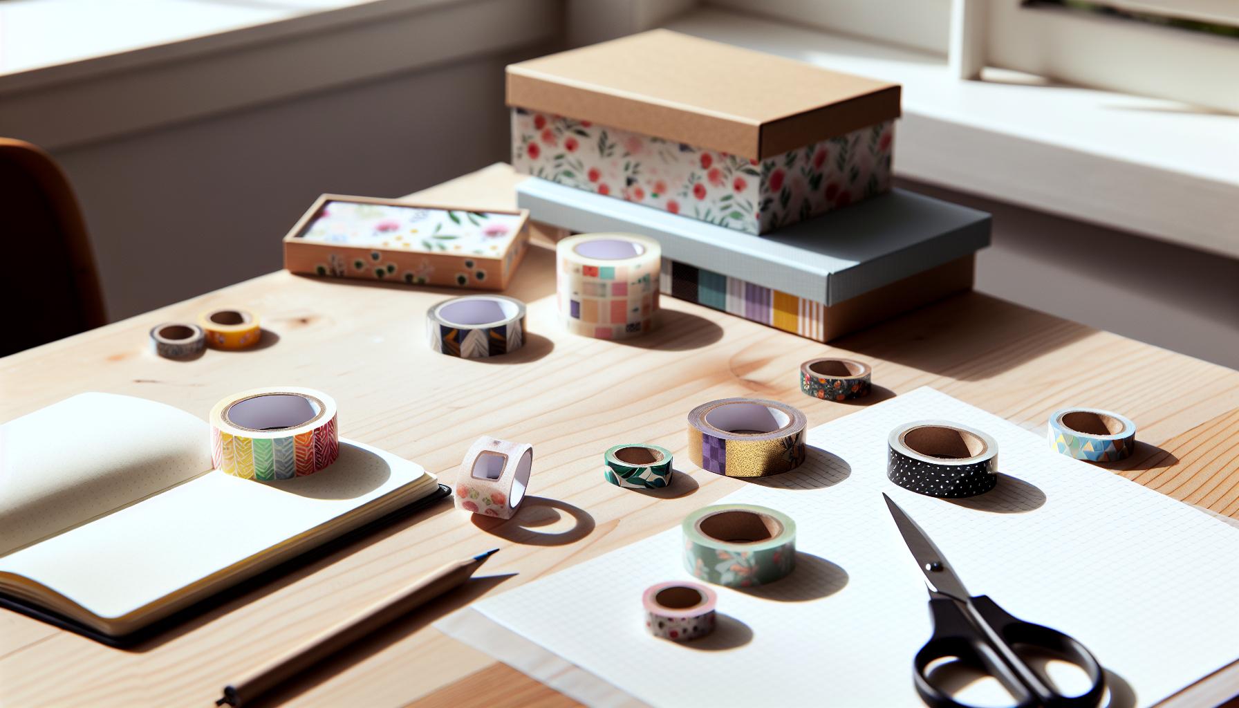 Understanding Custom Washi Tape Options