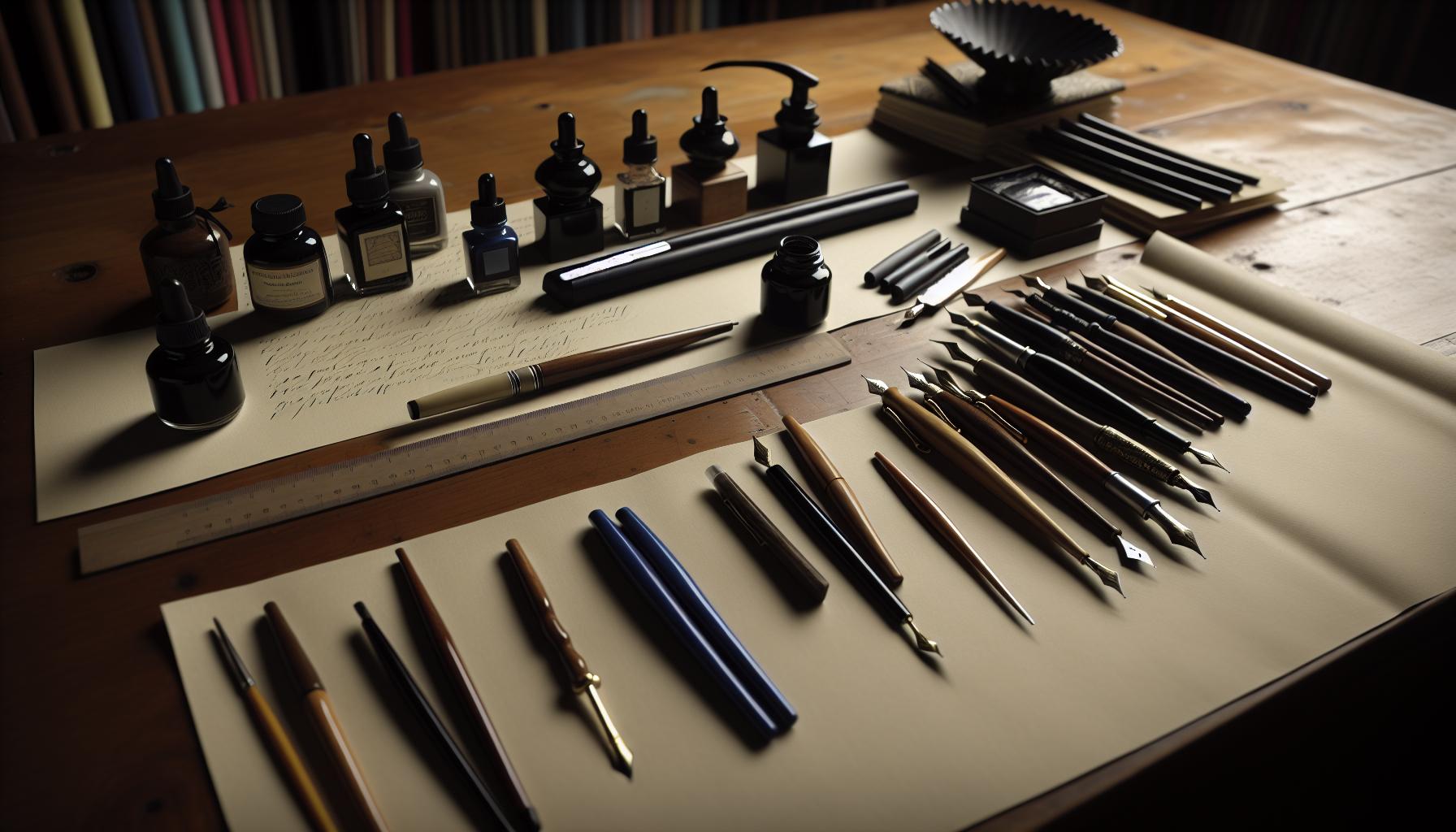 Understanding Different Calligraphy Pen Types