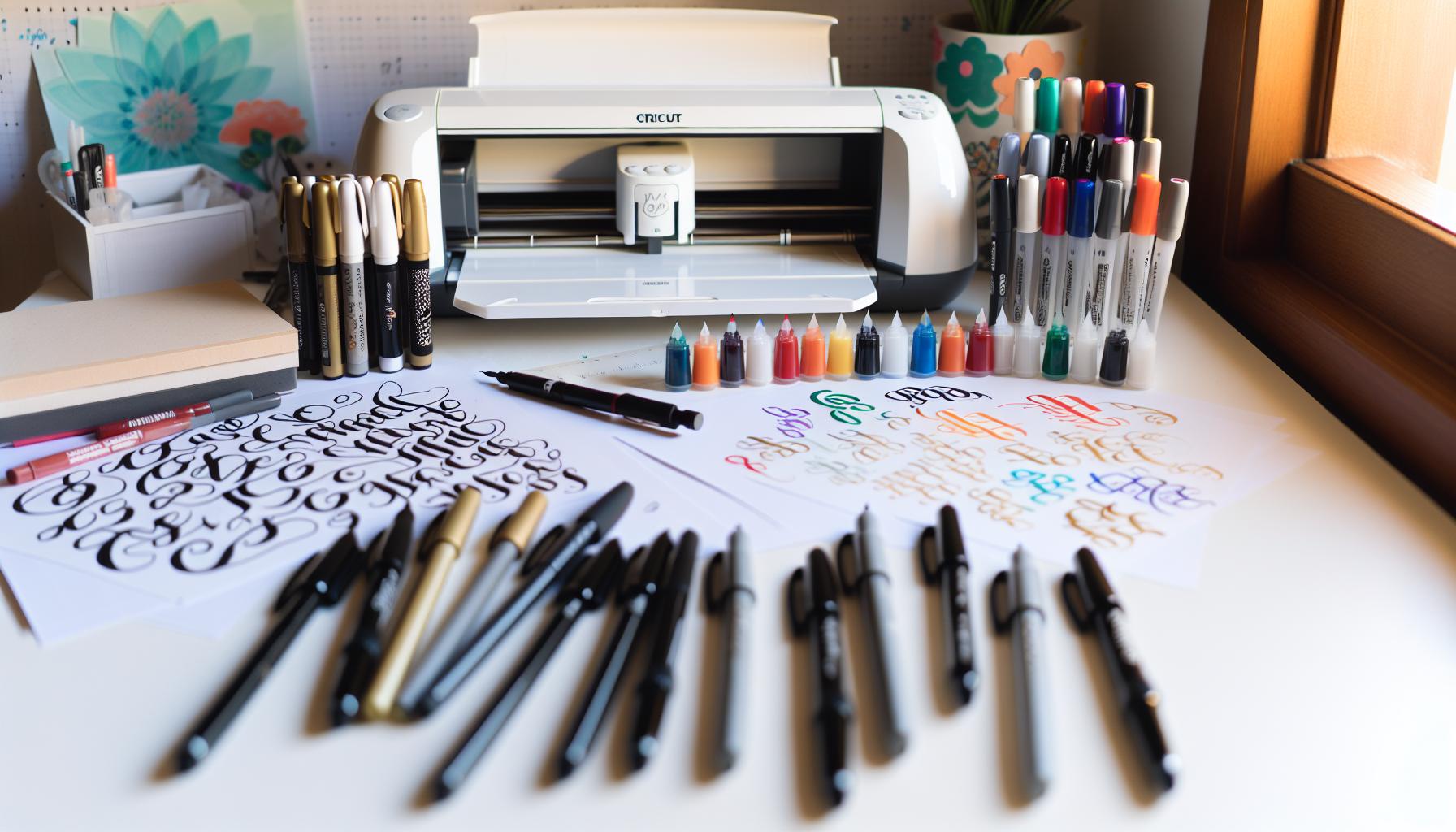 Understanding Different Types of Calligraphy Pens for Cricut