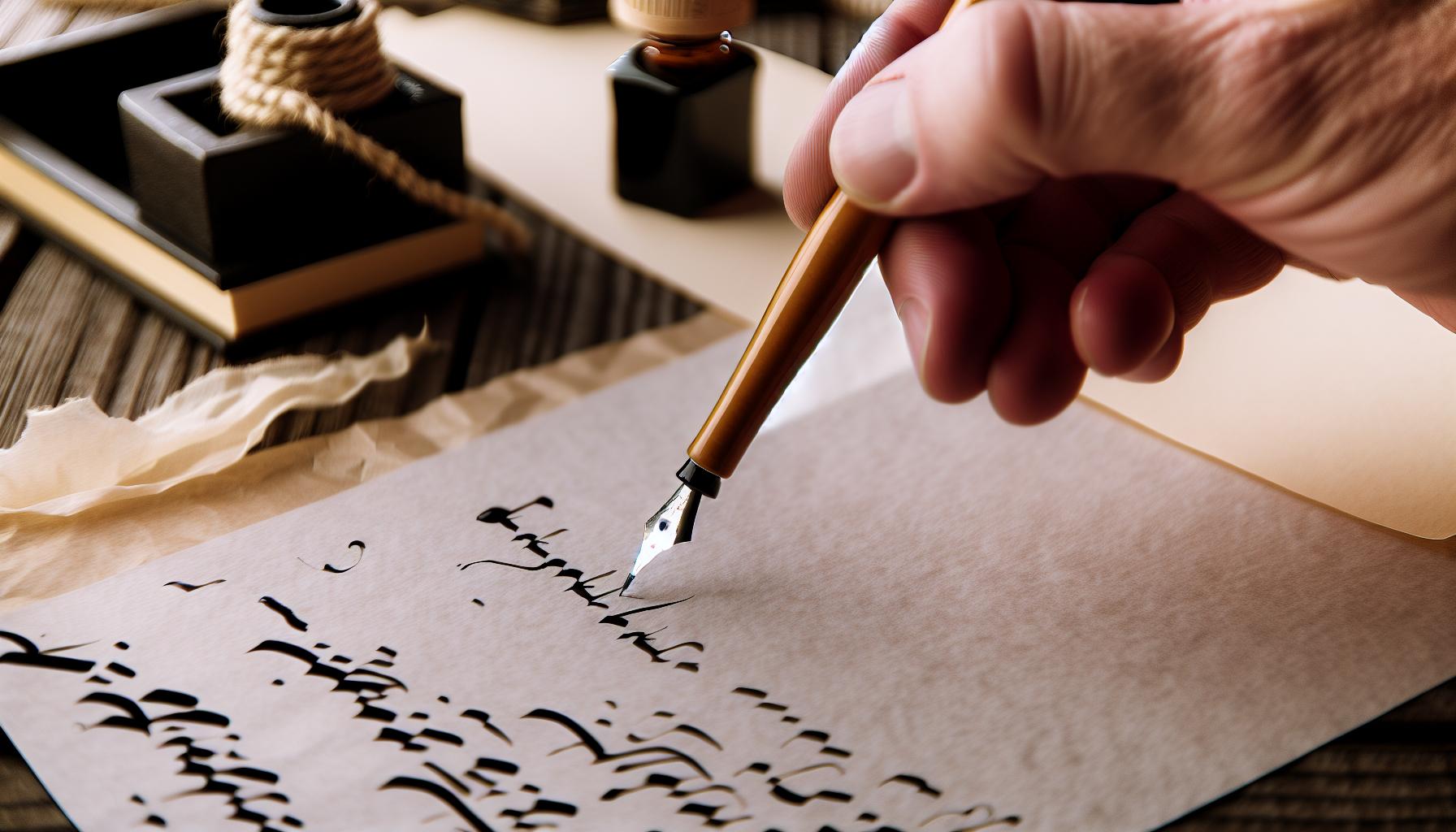 Understanding How Calligraphy Pens Work