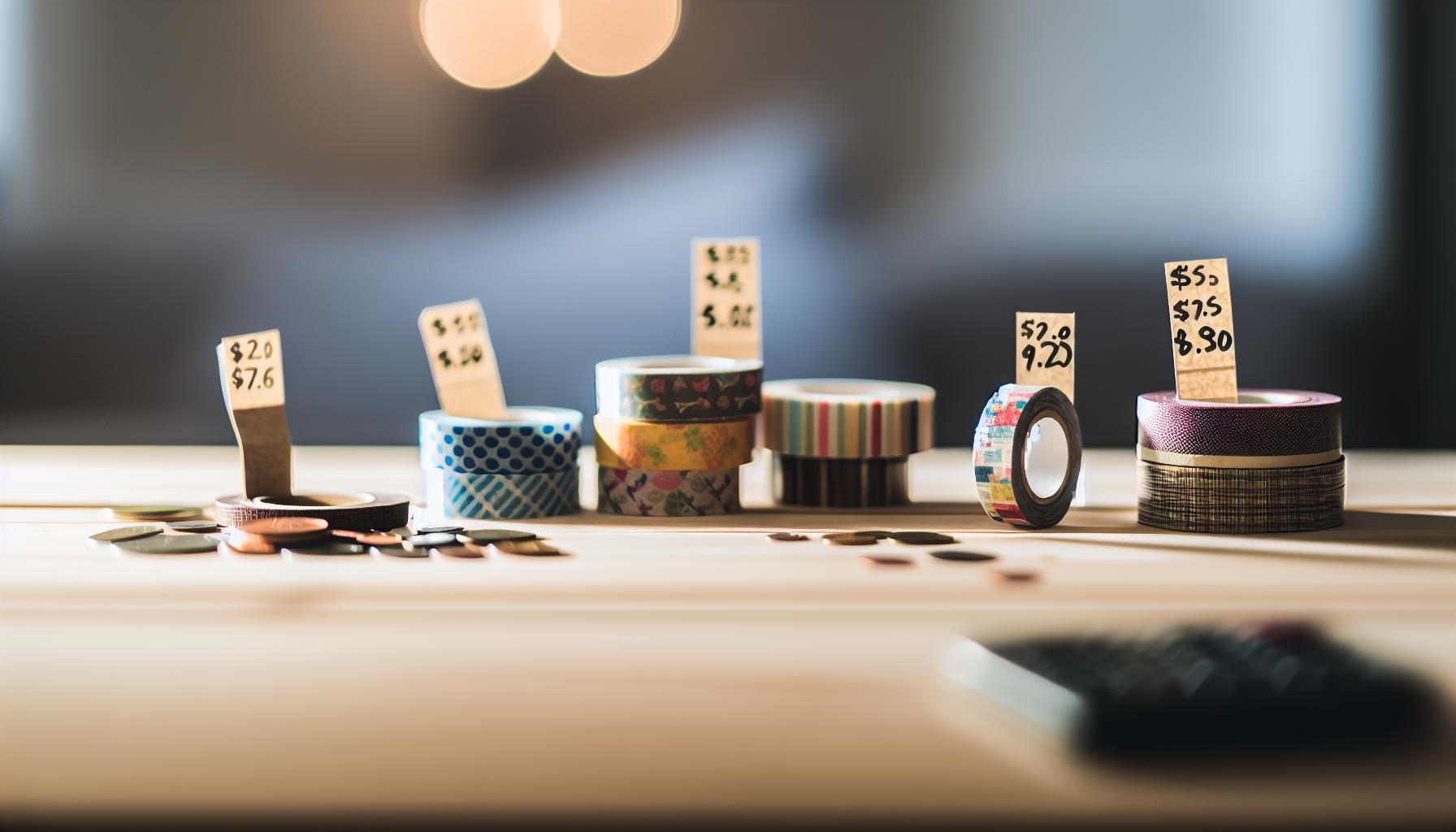 Understanding the Price Range of Washi Tape