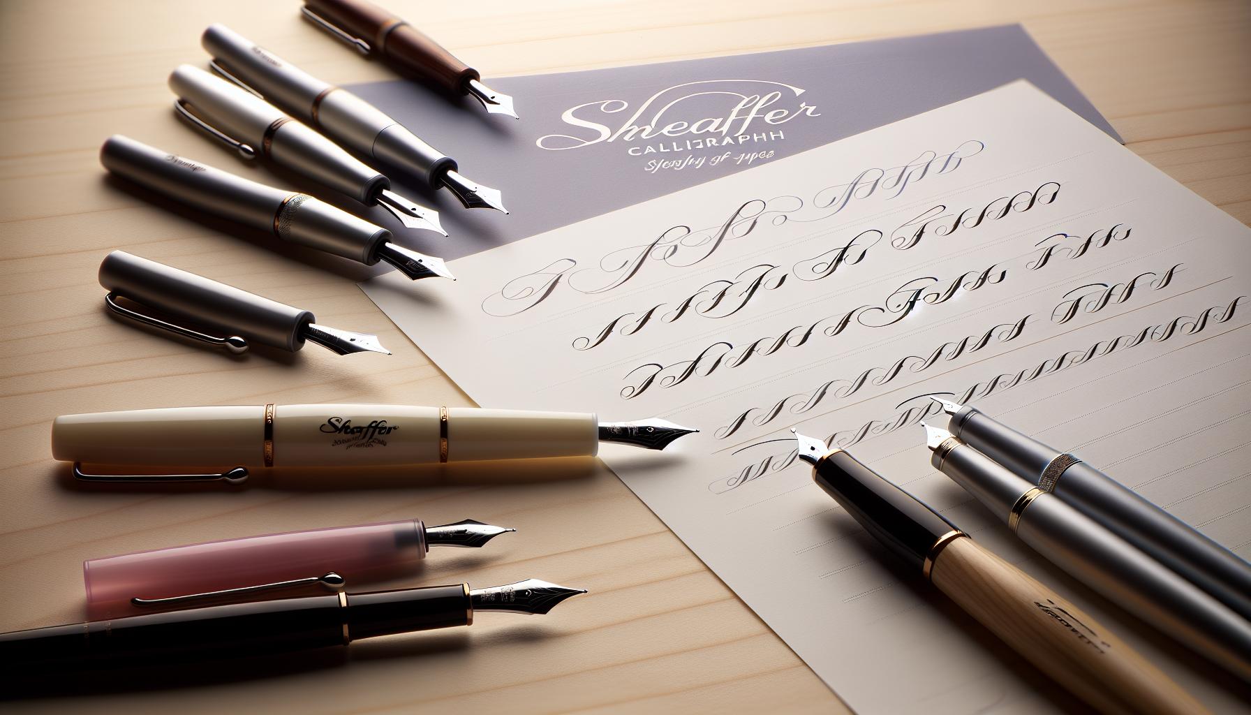 Understanding the Sheaffer Calligraphy Pen Types