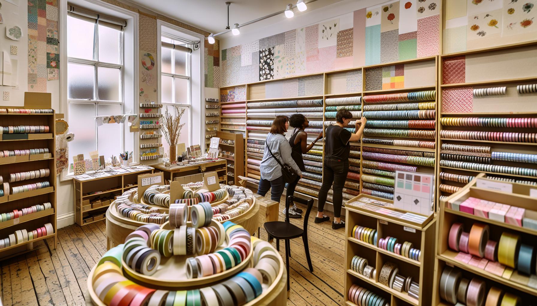 Unique Local Shops for Creative Washi Tape Finds