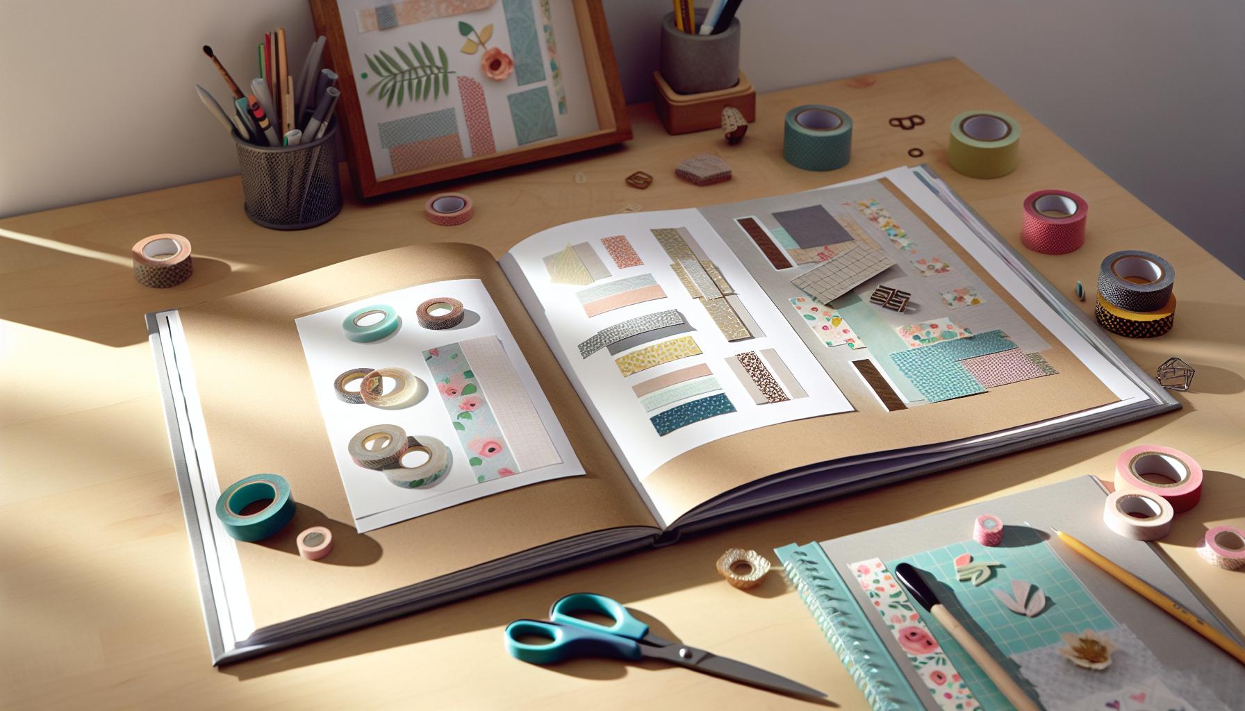 Unique Washi Tape Ideas for Scrapbooking