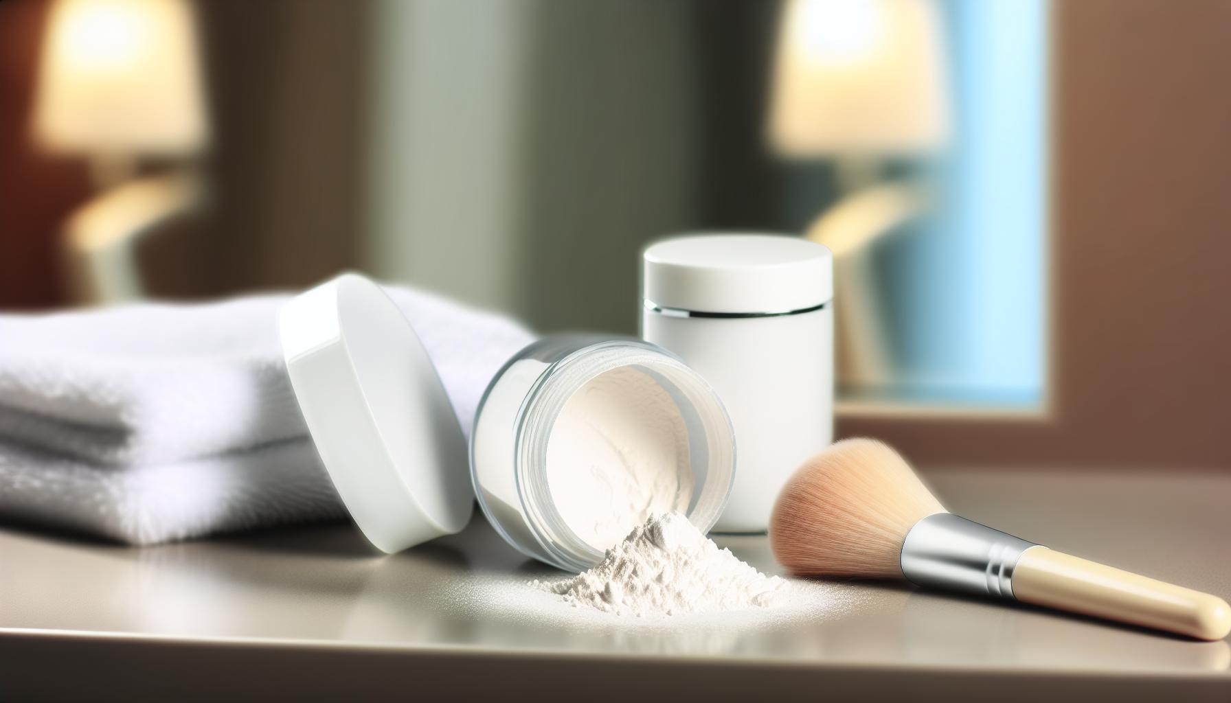 Using Talcum Powder: The Magic Solution