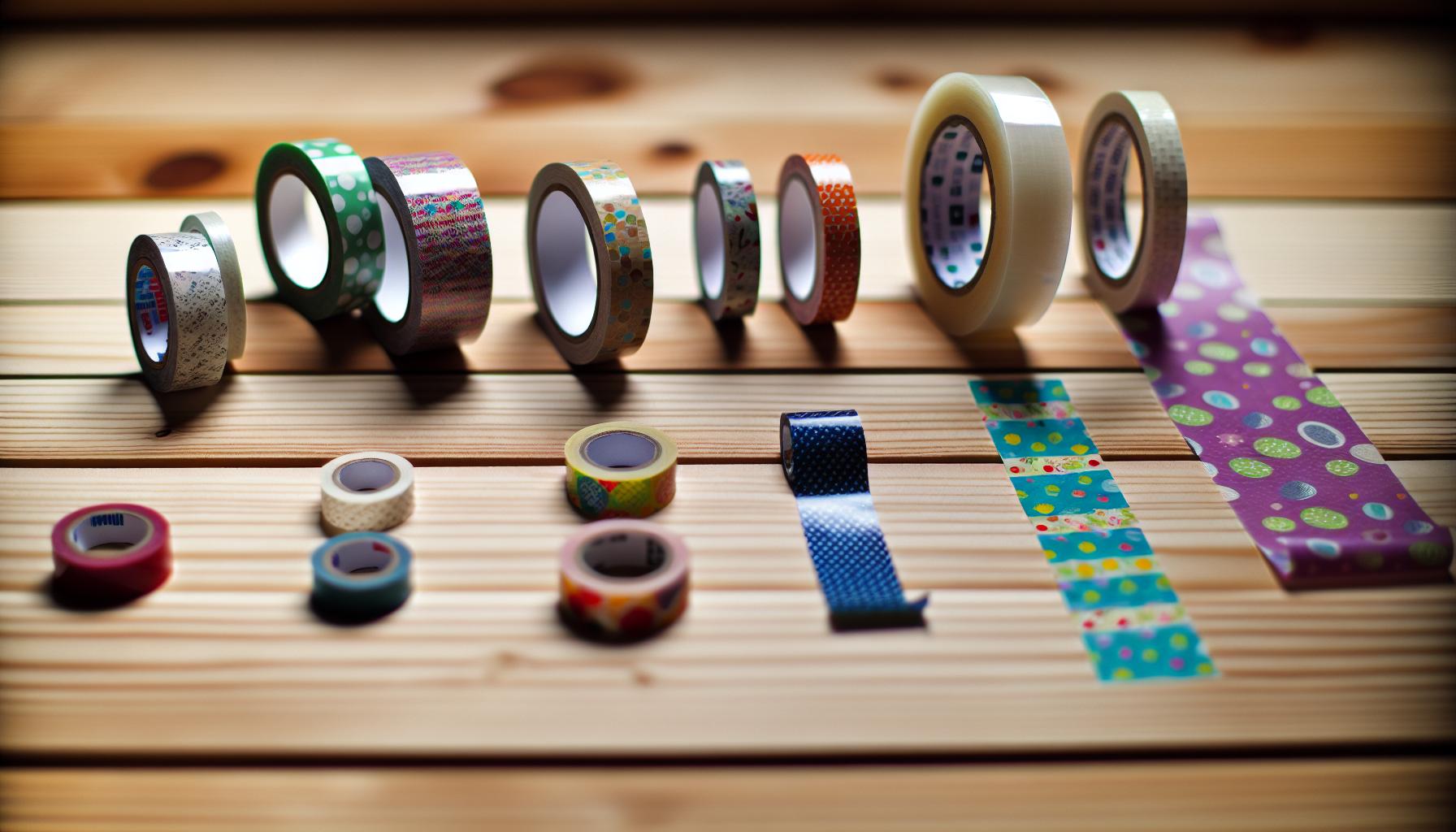 Washi Tape vs. Other Craft Tapes