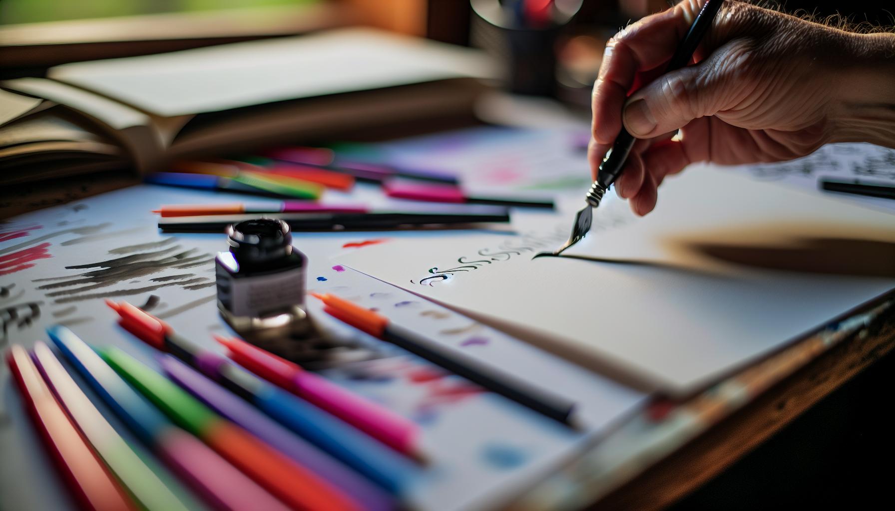 What Is Brush Pen Calligraphy? A Simple Introduction