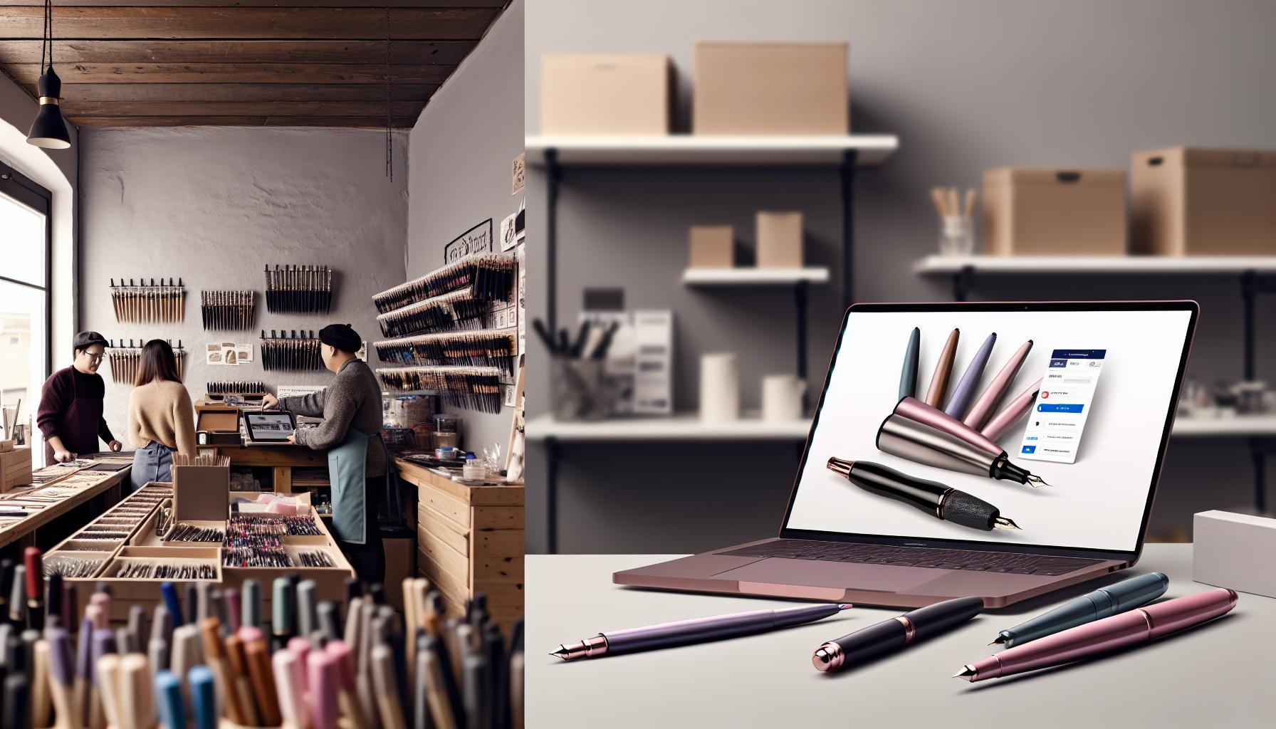 Where to Buy Calligraphy Pens: Online vs. Local